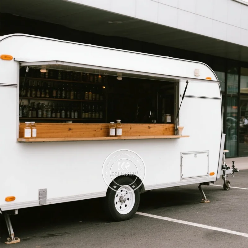 

Professional Food Trailer with Kitchen Setup - Specialized for Bakery & Winery Mobile Business