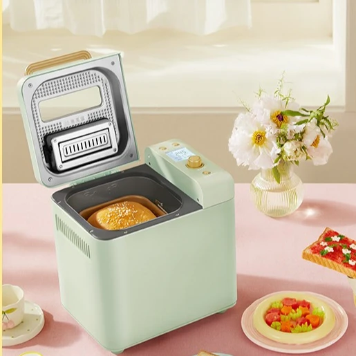 Bread Machine Fully Automatic Multi-function Kneading Small And Dough Fermented Breakfast Toaster Bread Making Machine