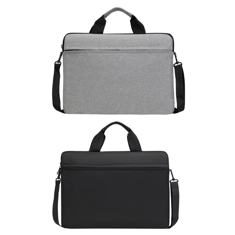 Portable 14 In Laptop Bag Shoulder Bag Carrying Sleeve Crossbody Handbag Notebook Case for Office Business and Travel