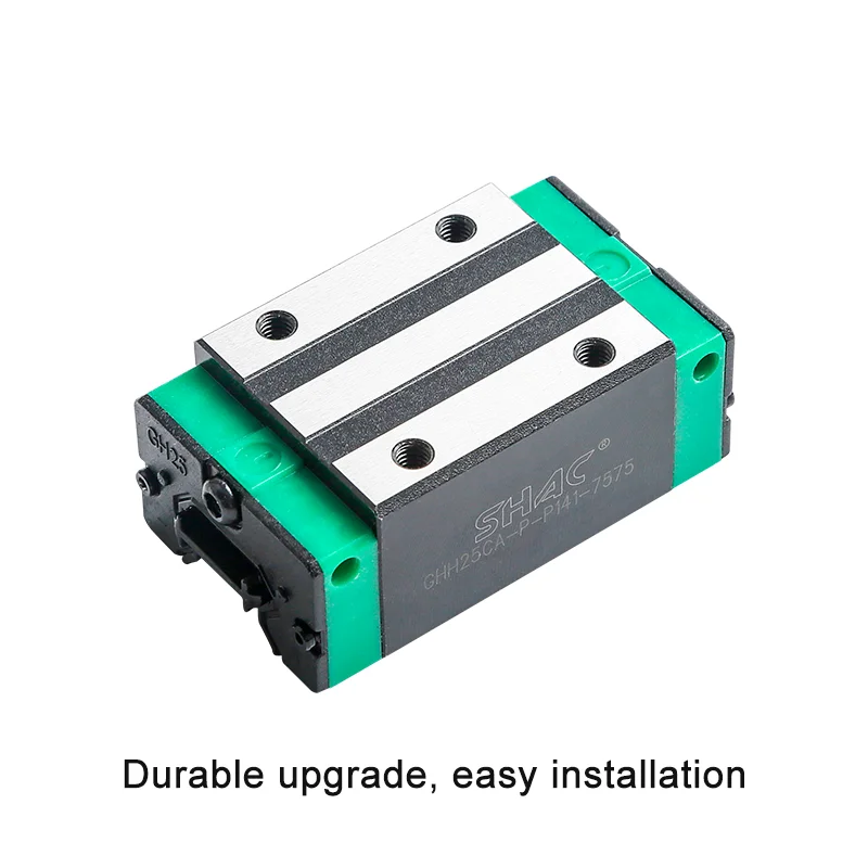 SHAC linear guide sliders and high-precision low-friction ball guides can be used in automated production lines