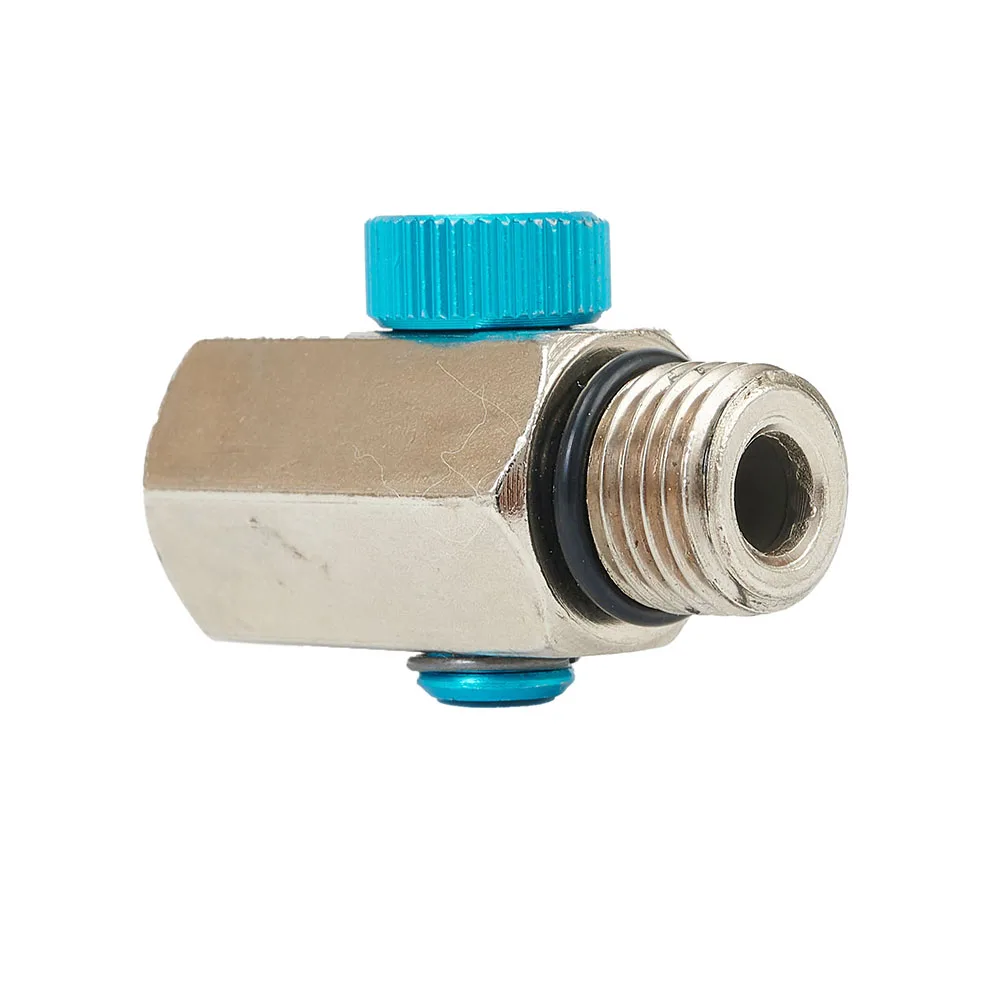 In Line Air Regulator Valve Precision Control Tool 1/4 NPT Adjustable Thumbscrew Control for Pneumatic Devices