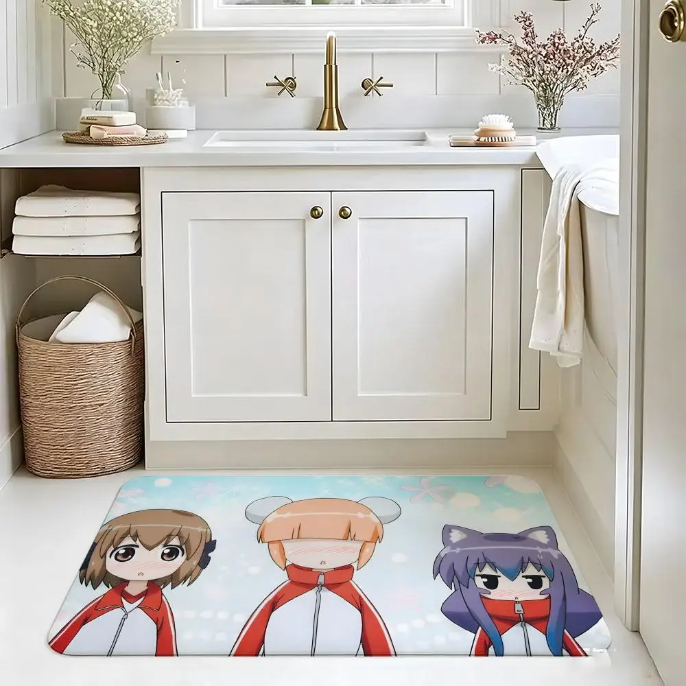 Character Figure A-AcchiS KocchiS Floor Mat carpet diatom mud bathroom quick-drying absorbent floor mat household bathroom