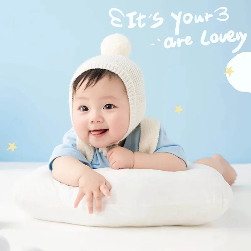 

Baby Photography Clothing Knitted Hat + Short Sleeves + Overalls Baby Home Style Suit Infant Studio Photo Shooting Accessories