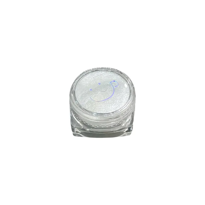 Pots de fard à paupières en Gel liquide, maquillage éblouissant, scintillant, métallique, argent, blanc, surligneur, paillettes, imperméable, brillant, ver à soie