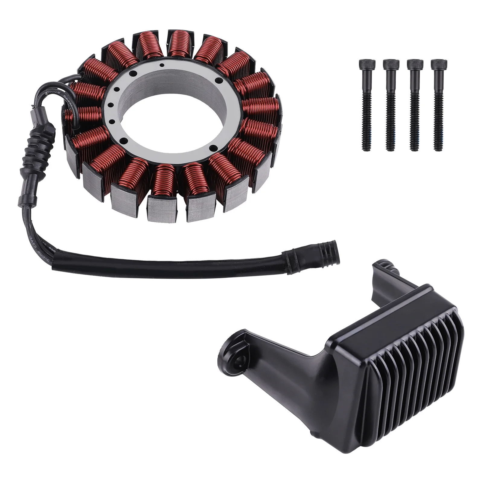 

Stator & Regulator Rectifier For Harley Road FLHR FLTR 2006-2008 50AMP 29987-06