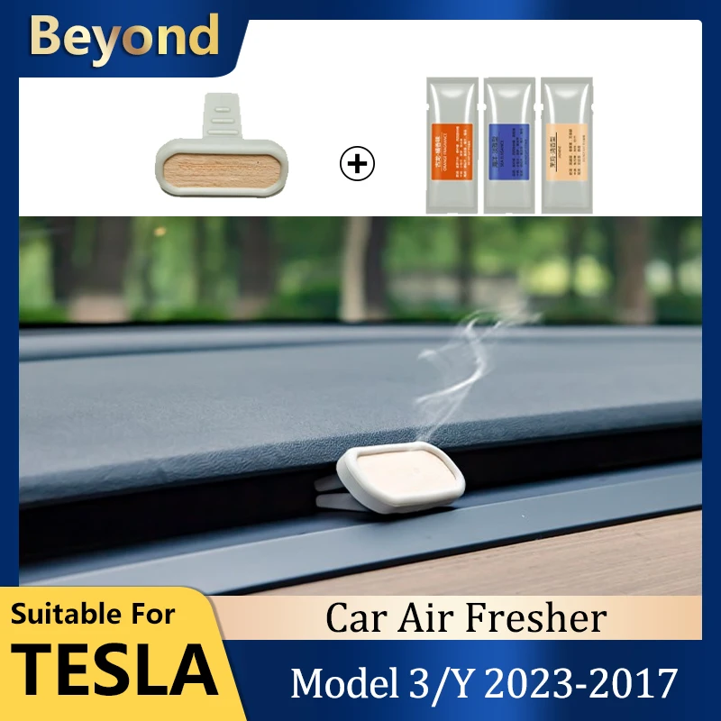 Odświeżacz powietrza do samochodu Tesla Model 3 Y Deska rozdzielcza Perfumy Zapach Ozdoba Aromaterapia Dyfuzor Zapach Zapach Akcesoria