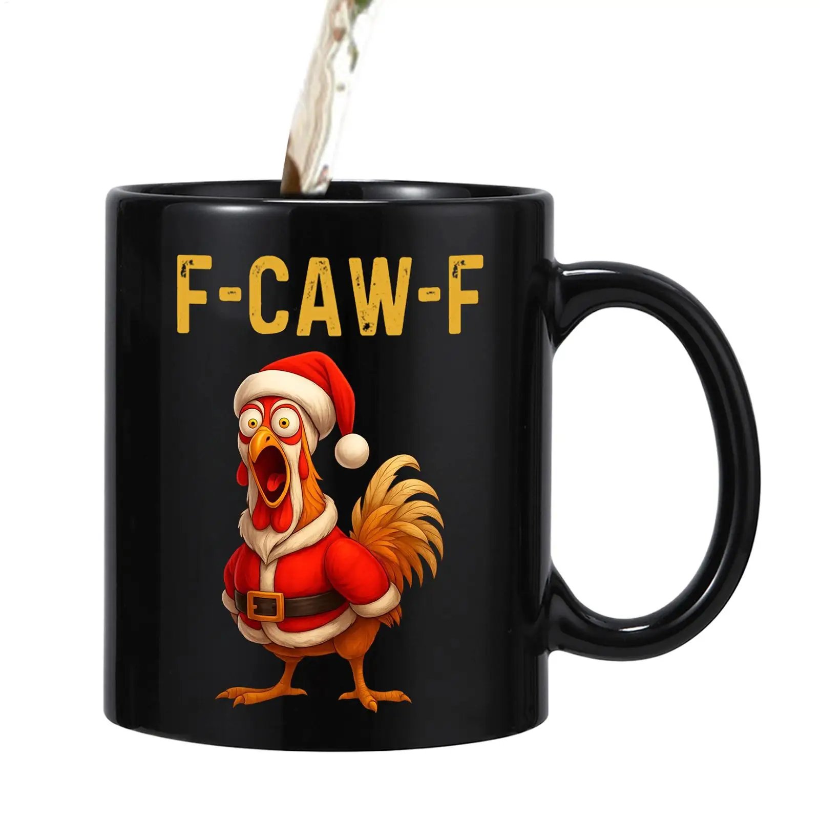 Coffee Mug 350Ml Ceramic Milk Water Tea Rooster Cup For Women Kids Men Adults Friends Home Wine Milk Beer Kitchen Work Juice