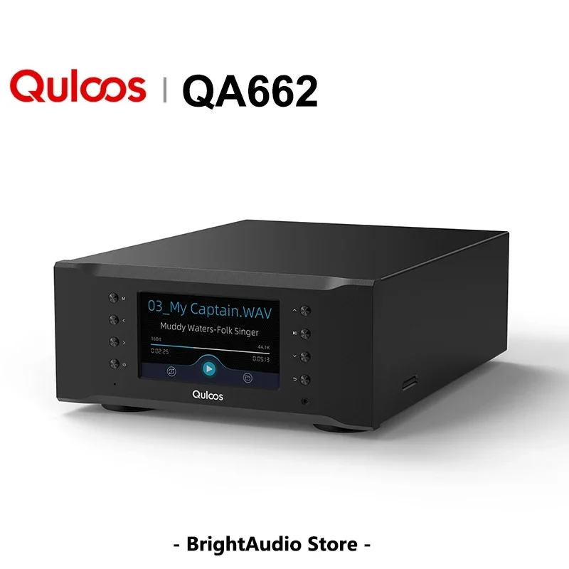 QULOOS QA662 Desktop DAC Headphone Amplifier Music Streamer Bluetooth LDAC