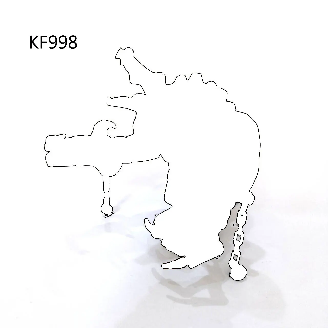 Movie Figure Crocodile Monsters Peripheral Plastic Model Assembling Building Blocks Advanced Statue Kids Birthday Gifts Toys