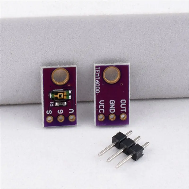 【HOME TOOL】3X TEMT6000 Led Light Sensor TEMT6000 Photosensitive Sensor For Electronics Photosensitive Ray Test The Ac Intensity