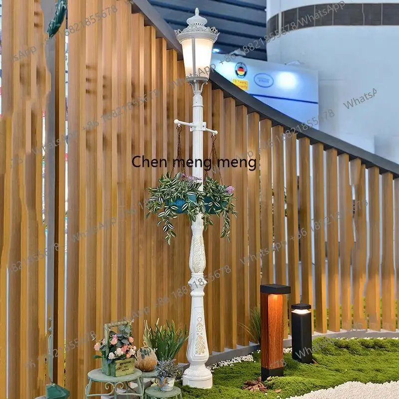 

Outdoor garden light 3 meters high pole landscape park villa community outdoor led solar street light