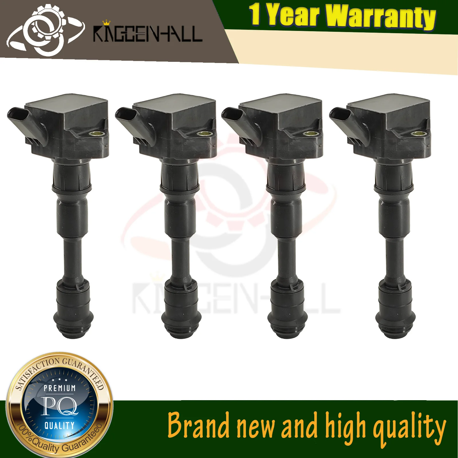 

New Ignition System 4pcs Ignition Coil Compatible With Volvo S60 S80 S90 XC60 2.0L POLESTAR POLESTAR 1 18845-08201 12120-032-137