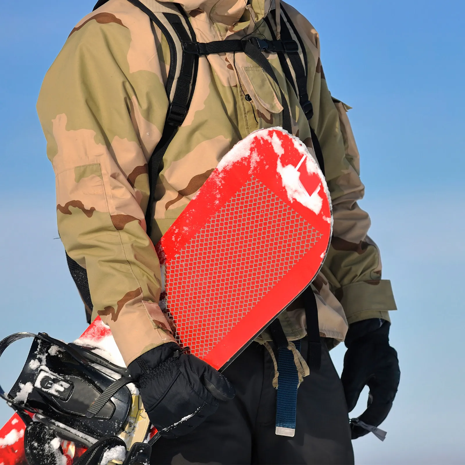

Snowboard Mesh Ski Board Skin Antifreezing Flexible Cuttable Snowboarding Accessories Lightweight Ski Gear Skiing Supplies