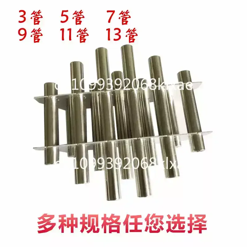 5000Gs Injection Molding Machine Magnetic Rack 9 Tube Strong Magnet Dryer Magnet Hopper Magnetic Tube Iron Sucker
