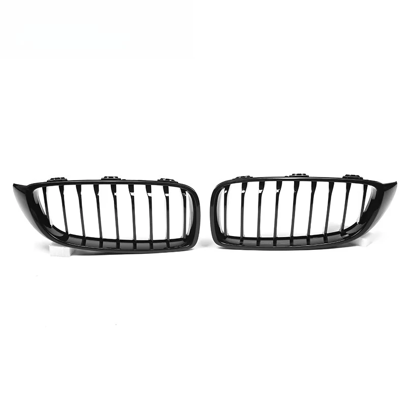

F32 F80 F82 Carbon Fiber Grill Single Line Front Grille Upgrade Black Grille for 4 Series F32 2014-2020