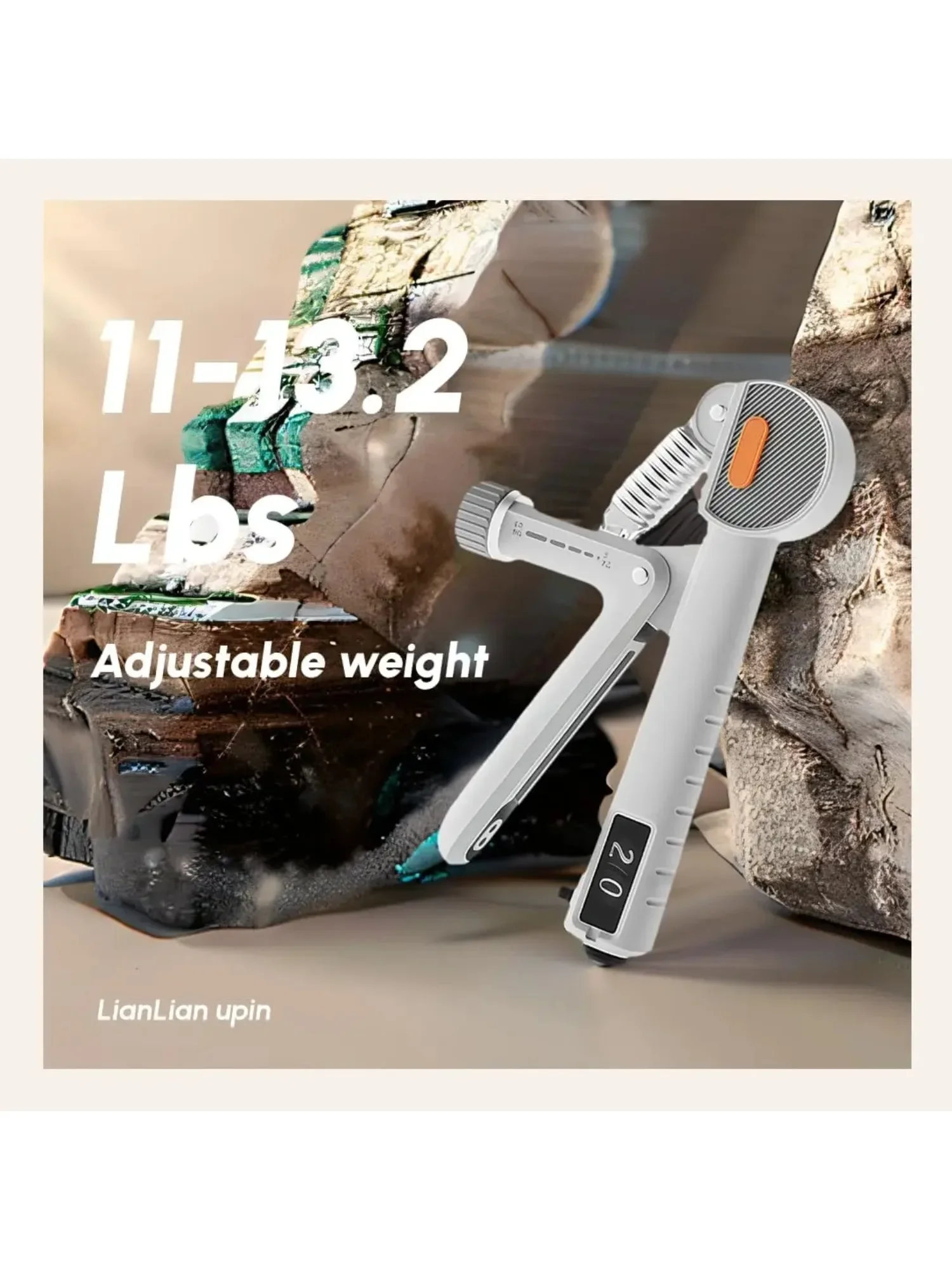 مدرب قوة القبضة (مقوي قبضة قابل للتعديل ممتاز لتدريب الساعد) LianLian upin المعصم والساعد