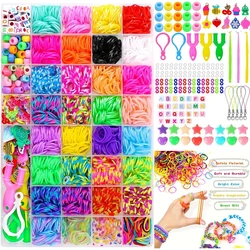 40Grids/Box 32 Color 2500PCS+ With Box Unisex DIY Braided Leather Bracelet Set - Create Your Own Fashionable, Adjustable Style -