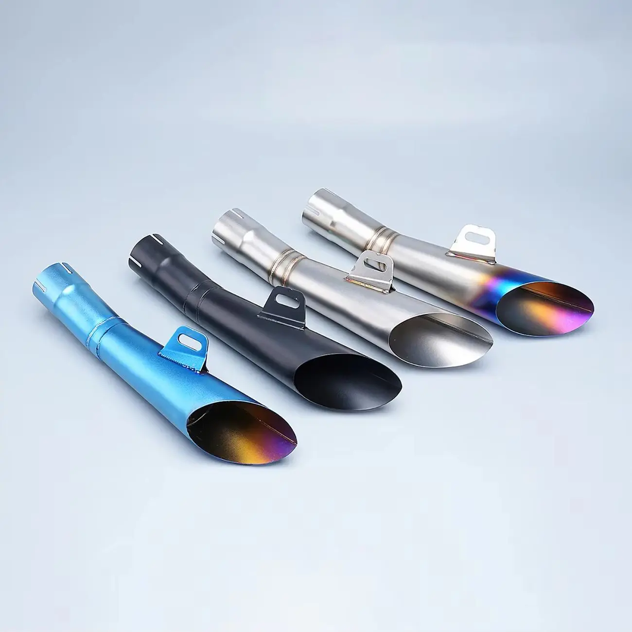 

Универсальная выхлопная труба 51 мм для мотоциклов, модификация GP R6, задняя секция для DUKE390, Z650, MT03, RSV4, 650NK