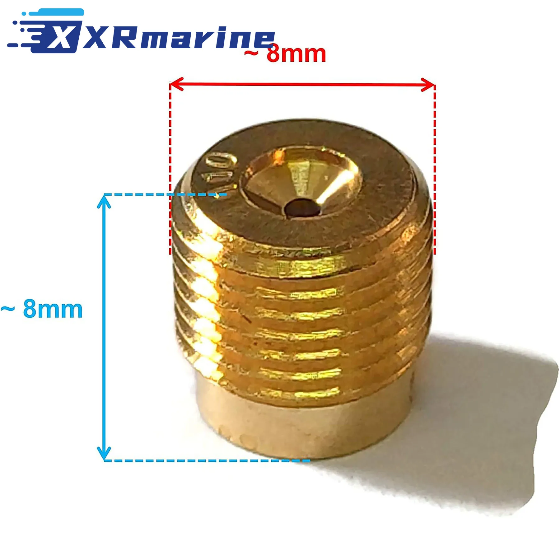 676-14943-81 Main Jet Compatible with Yamaha 2 Stroke 40 50 HP C40 50E 4 Stroke F20 Outboard Engine 676-14943-81-00 63D-14943-81