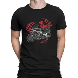 Goldwing Legend Motorcycle Men TShirt H-Hondda Crewneck Tops Fabric T Shirt Funny Top Quality Gift Idea