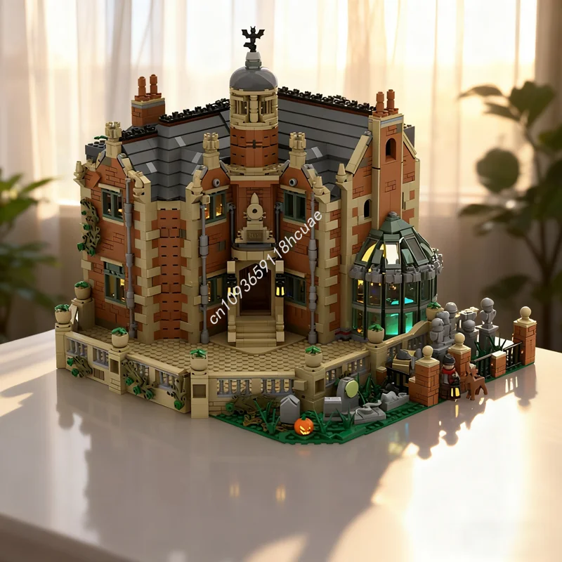 4503 قطعة MOC الرجل المسكون Disneienyed نموذج ألعاب مكعبات البناء العمارة تجميع هدايا عيد الميلاد لتقوم بها بنفسك التعليم للأطفال