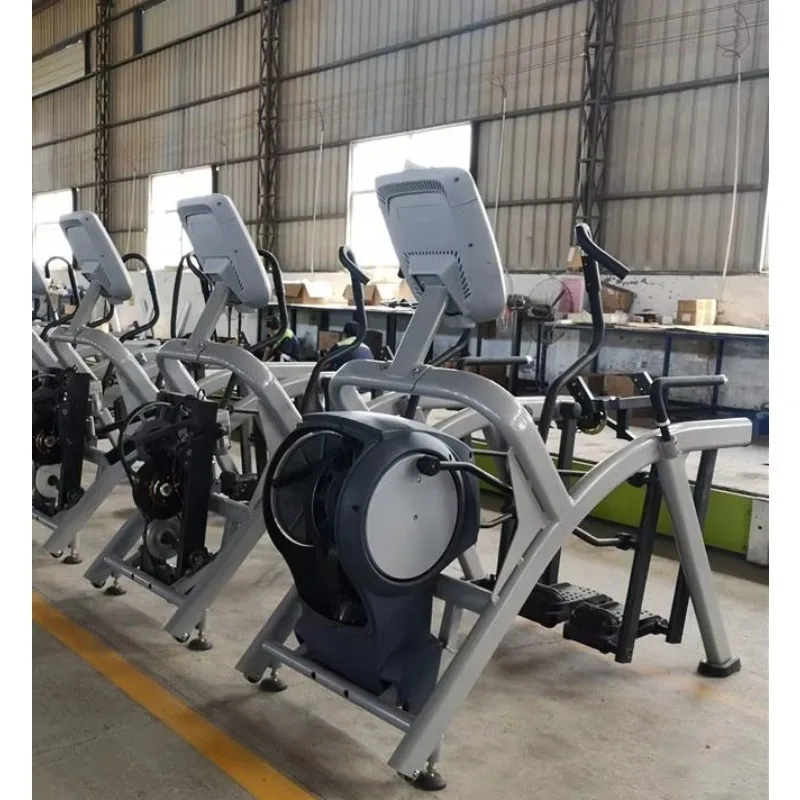 TOPTONS الاستخدام التجاري 3 في 1 قوس المدرب بيضاوي الشكل السائر متسلق آلة الكهربائية الذاتي توليد المدرب