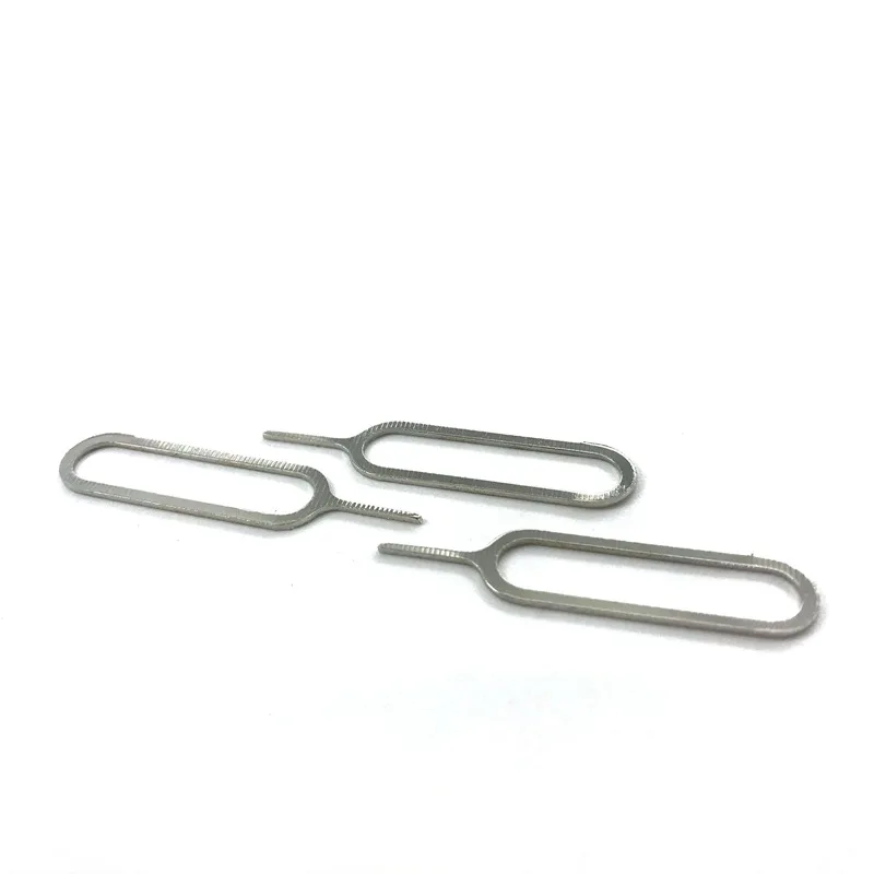 قطع غيار إبرة الدبوس لهاتف iPhone Samsung Blackberry Xiaomi Oppo Huawei so ect Take Sim Card Remover Tool