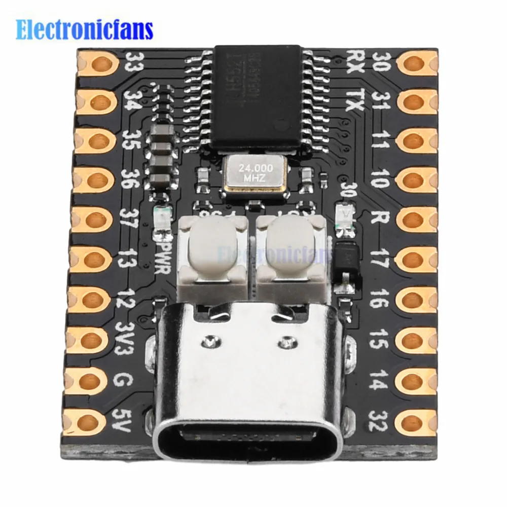 CH552T Core Board Development Board CH552 51 Minimum System Board TYPE-C Interface