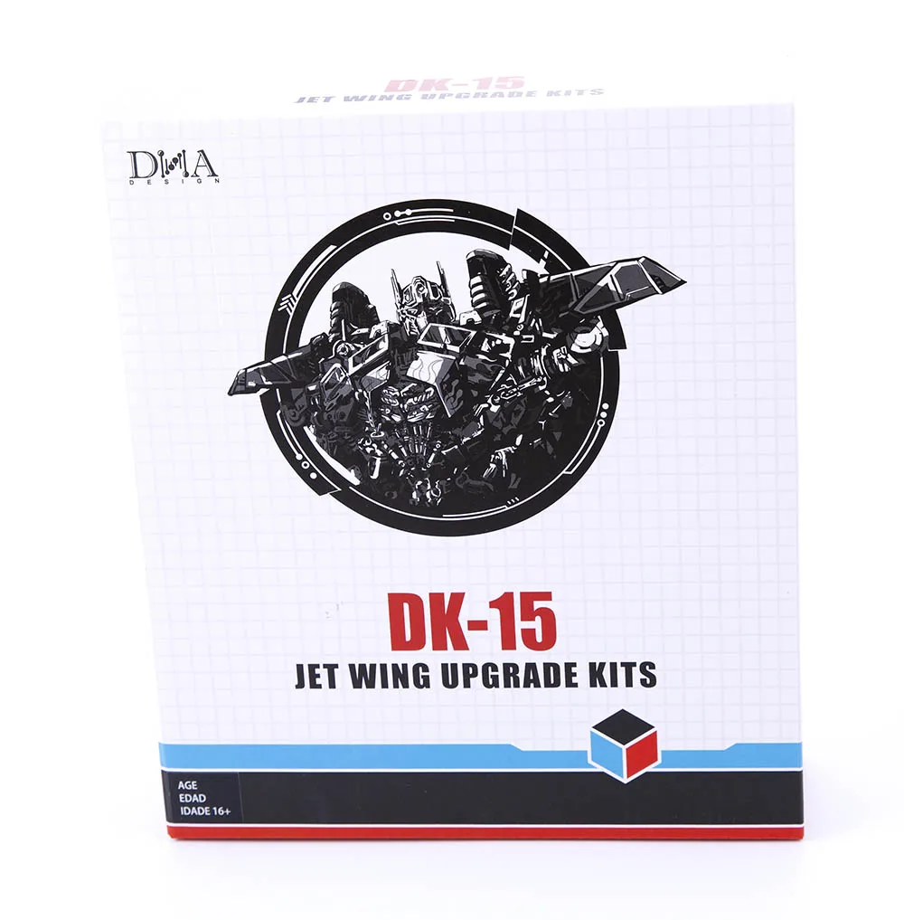 หุ่นยนต์แปลงร่างใหม่ชุดอัพเกรดปีกเจ็ทดีเอ็นเอ DK-15 DK15ในสต็อก