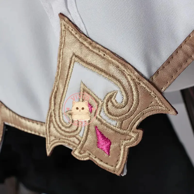 

ABC123 Genshin Impact Scout Cosplay New Anime Costume Live Love Role Play Beautiful Dress with Tail for M3F6C7Y