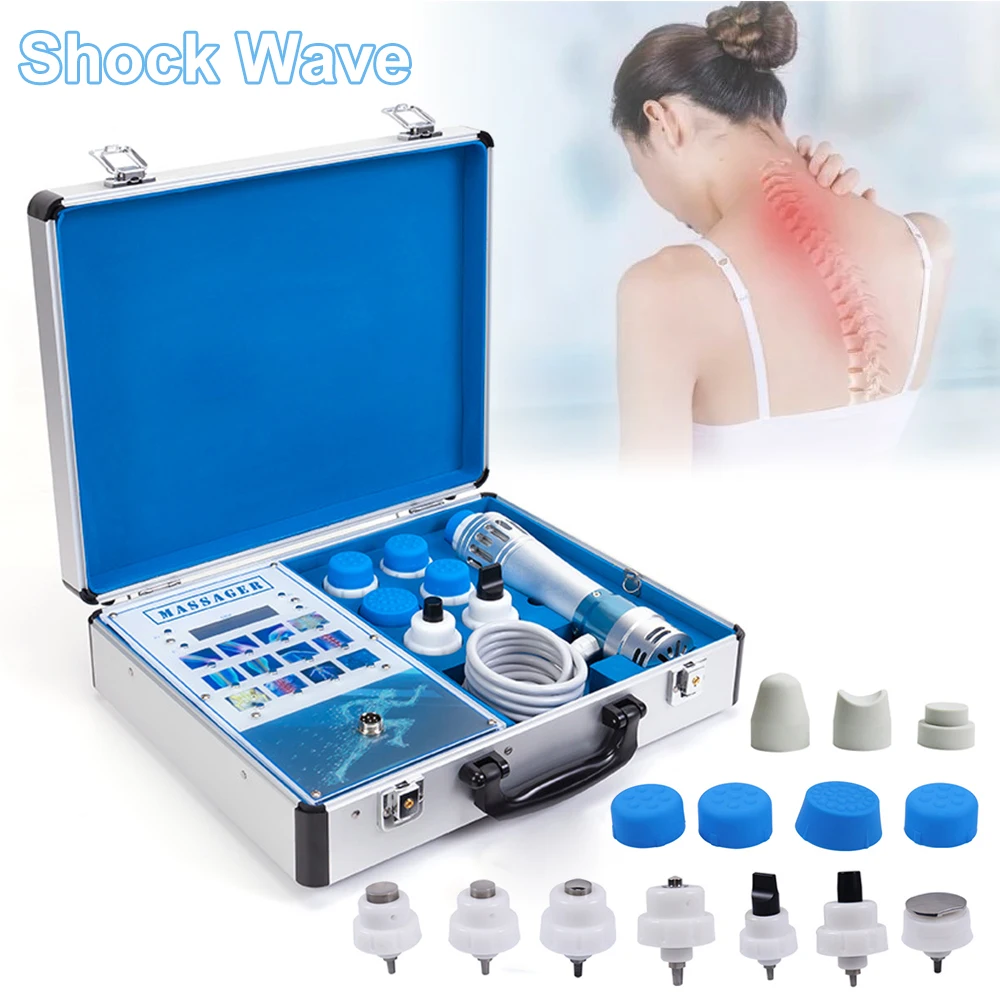 

Portable Shockwave Therapy Machine Body Massager Muscle Relax ED Treatment Physiotherapy Effective Shock Wave Equipment For SPA