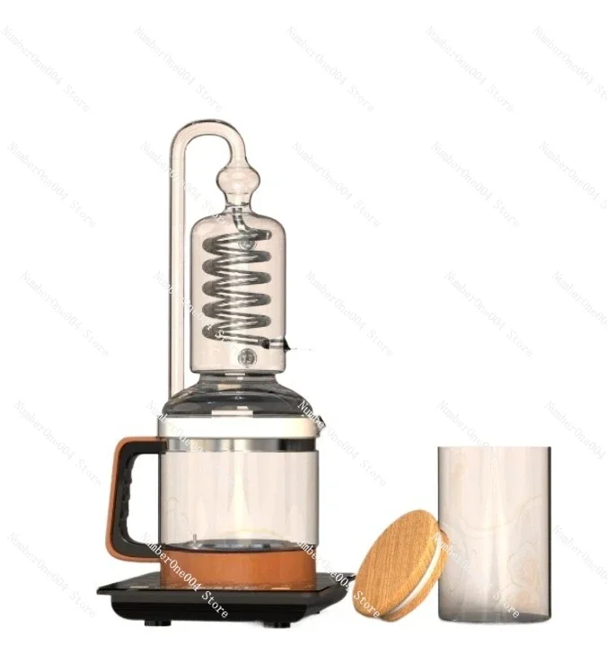 Compact Glass Distiller Home Hydrosol Extractor Multi-function Essential Oil Still Kit