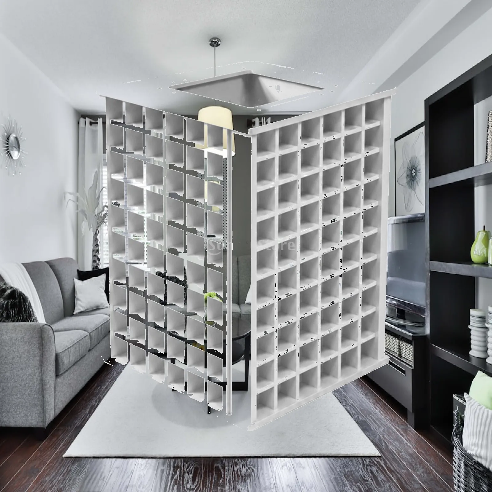 Rotating Desktop Organizer Stand Stable Rotating Bead Storage Stand Art Supply Storage Storage Organizer Space-Saving