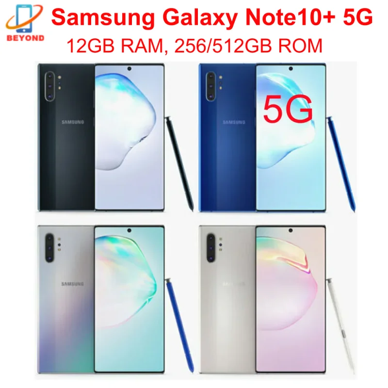 Samsung Galaxy Note10+ Note10 Plus 5G N976U N976B 256/512GB 12GB