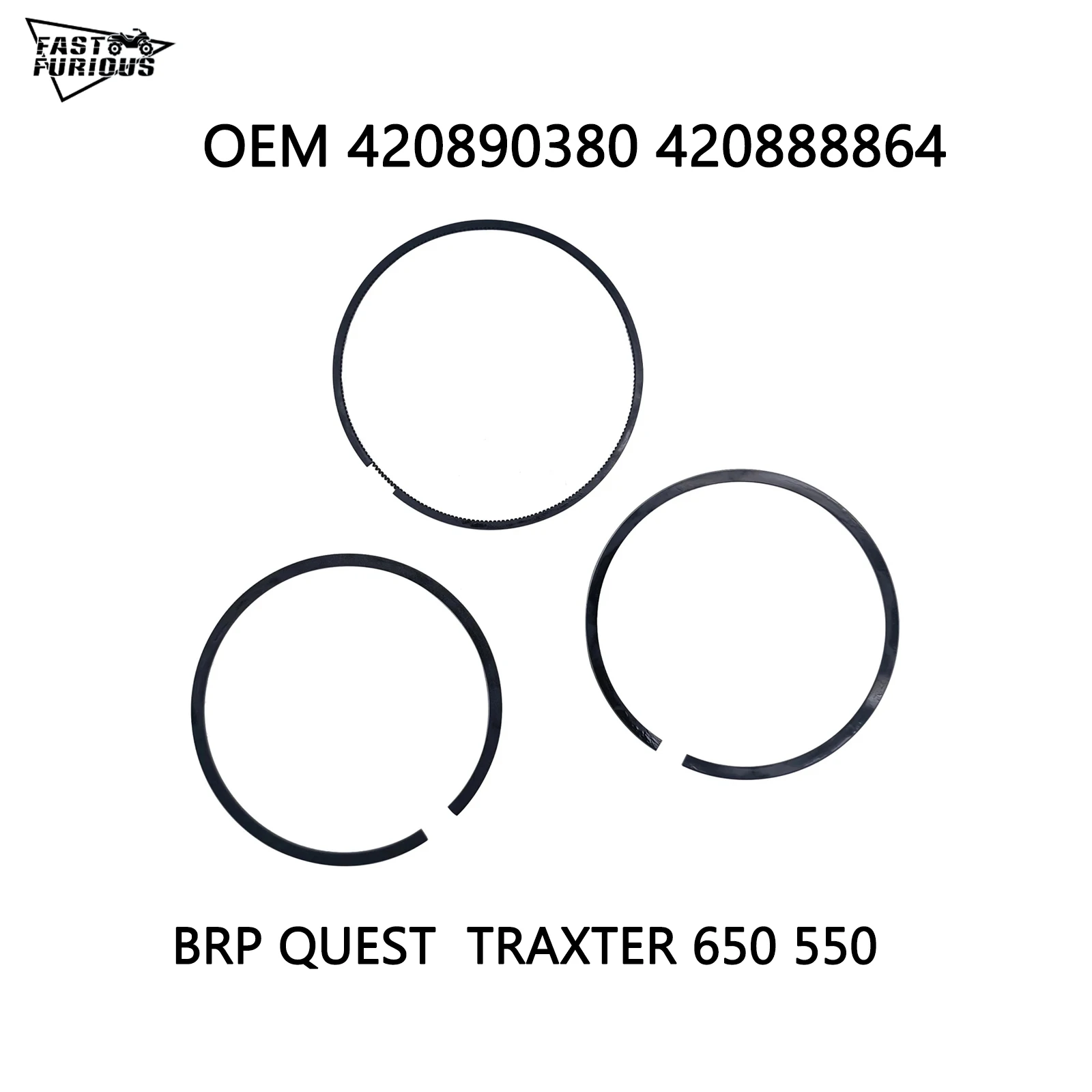 Piston Set Ring For seadoo GTI GTX RXP RXT 130 155 215 260 jetski parts OEM:420890380 420888864