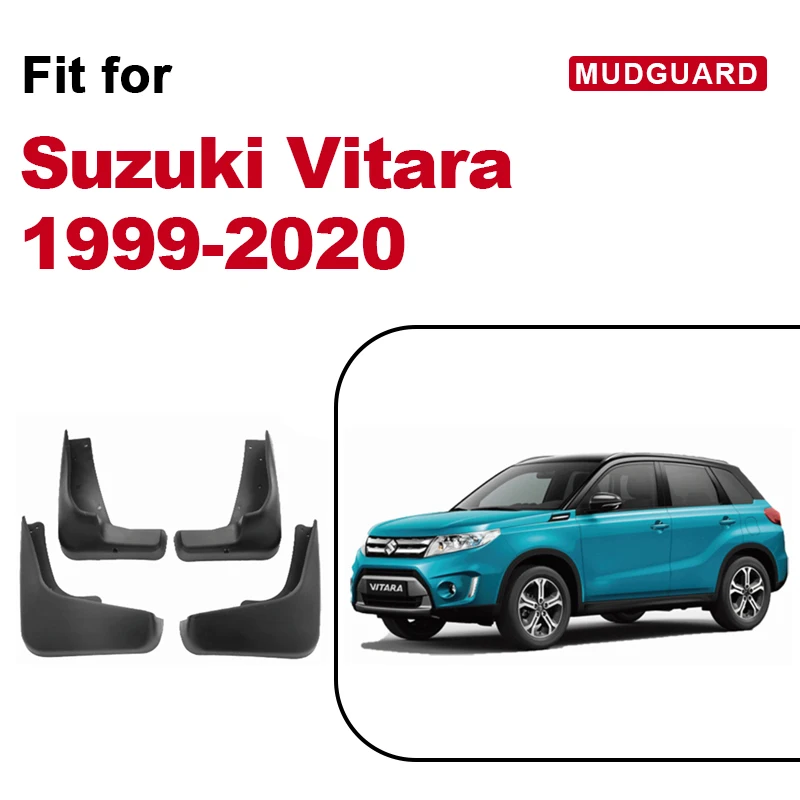 

Vehicle-Specific Mud Flaps for Suzuki Vitara 1999-2020 Custom-Fit Mudguards Guards - Heavy-Duty and Quick to Instair