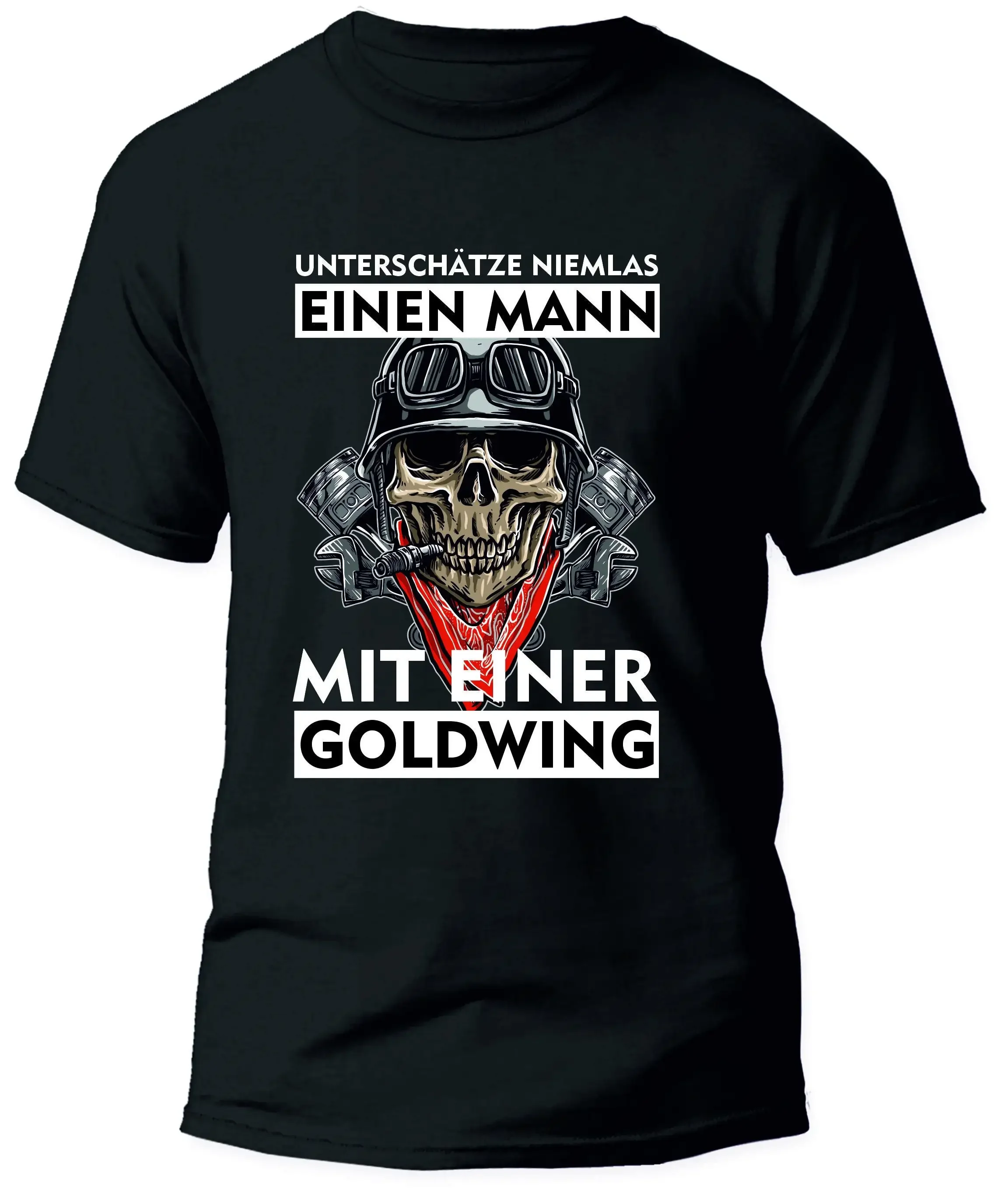 Goldwing T Shirt Man Motorcycle Biker Clothing Accessories Tuning