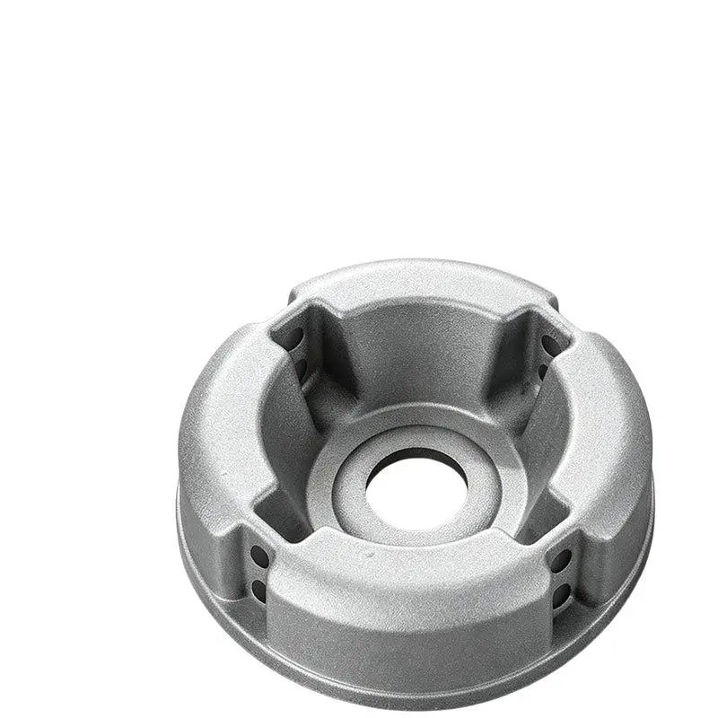 Grass Trimmer Head Aluminum Alloy with Nylon Steel Line Replacement Accessory for Home Lawn Care