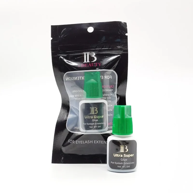 Ib Ultra Super Lijm Ib Lijm Valse Wimpers 5Ml Lijm Wimper Extensions Koreaanse Lash Lijm Sneldrogende Wimper Lash Tillen