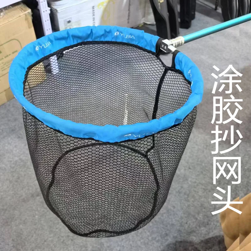 

Fishing Sea Nylon Carp Stainless Fish Aluminum Mesh Handle Frame Rod Alloy Landing Handling Diameter Gear Trout Extendable Net