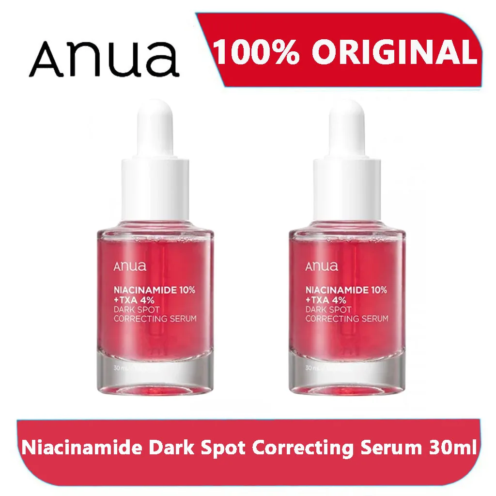 Anua Peach 70 Niacinamide Serum 30 ml Anua 10% Niacinamide + 4% Hyaluronzuur Serum 30 ml voor combinatie van gevoelige huid