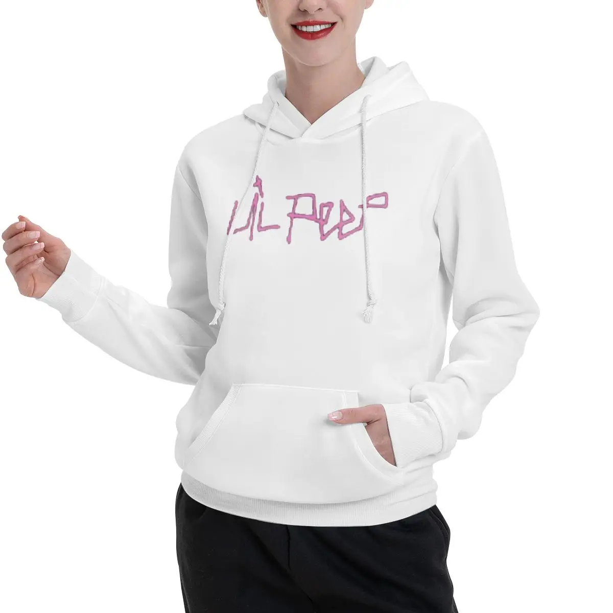 

Logo Lil Peep Couple Hoodies Men's Women Casual Pullover Sweatshirts Harajuku Long Sleeve Hooded Autumn Winter