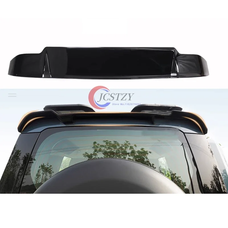 Carbon Surface Rear Trunk Wing ABS Material Tail Spoiler For Land Rover Defender 90 110 2020 2021 2022 2023 2024