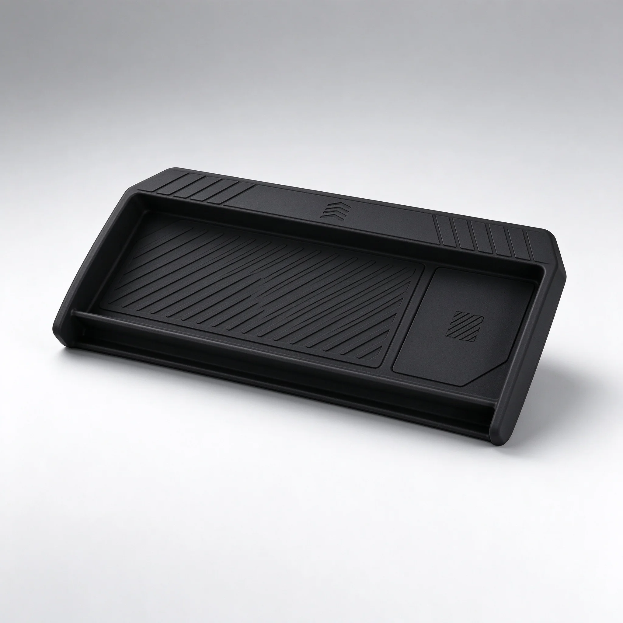 Silicon Dashboard Storage Box For Tesla Model Y L Juniper 2026 Model 3 Highland Phone ETC Sunglass Tray Movable Organizer