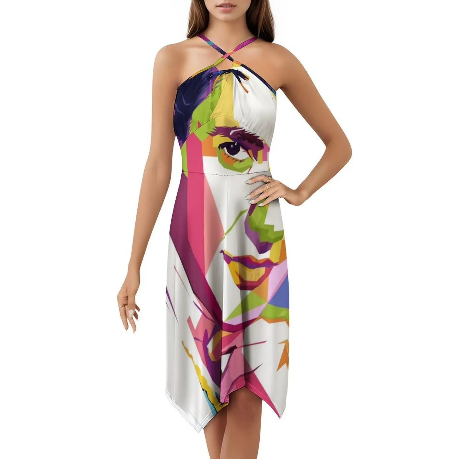 فستان Rosalind Franklin Boho الأنيق أنيق لحفلات الزفاف على الشاطئ فستان Rosalind العلوم النسوية النسوية الجذعية لـ