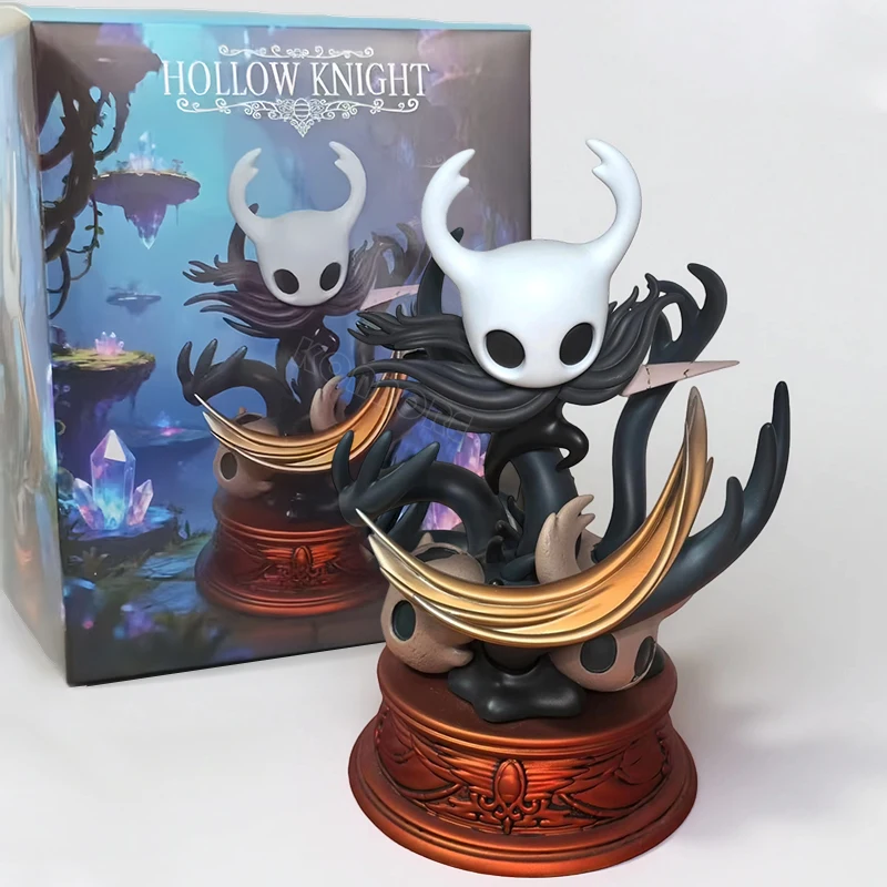 Figura de Ação Hollow Knight de 18cm, Personagens do Jogo Silksong Hornet/Sherma, Modelo de Boneco Grimm/Shade, Brinquedos e Presentes
