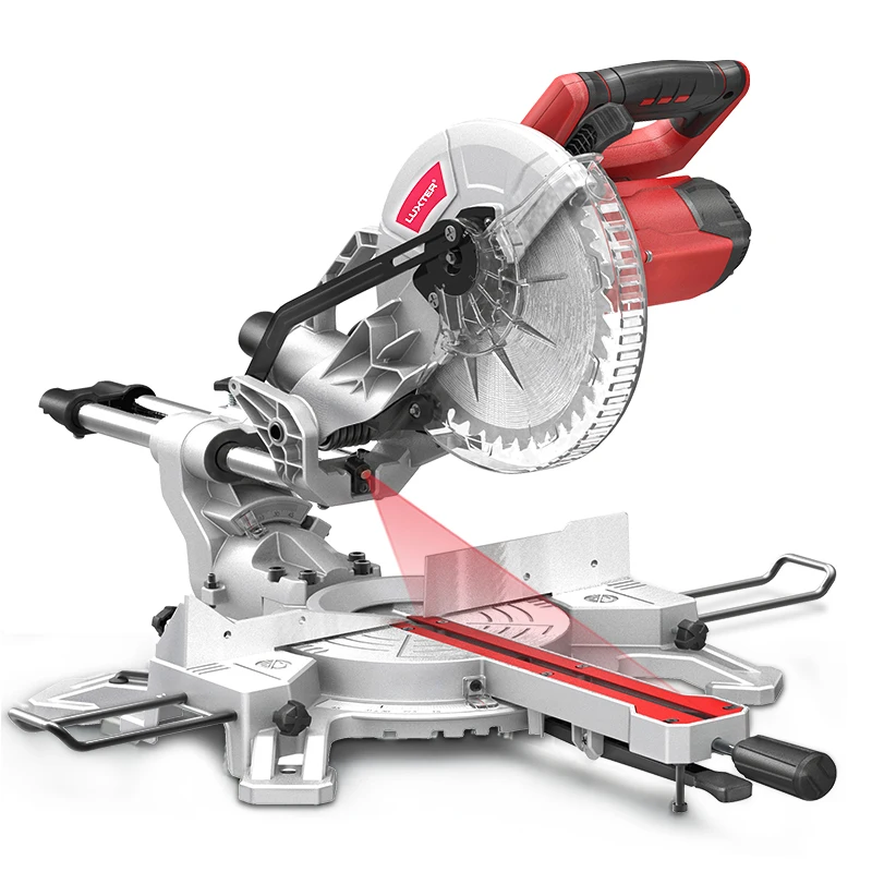 255mm 1800W Sliding Miter Saw Woodworking Bench Top  Saw Power Saws