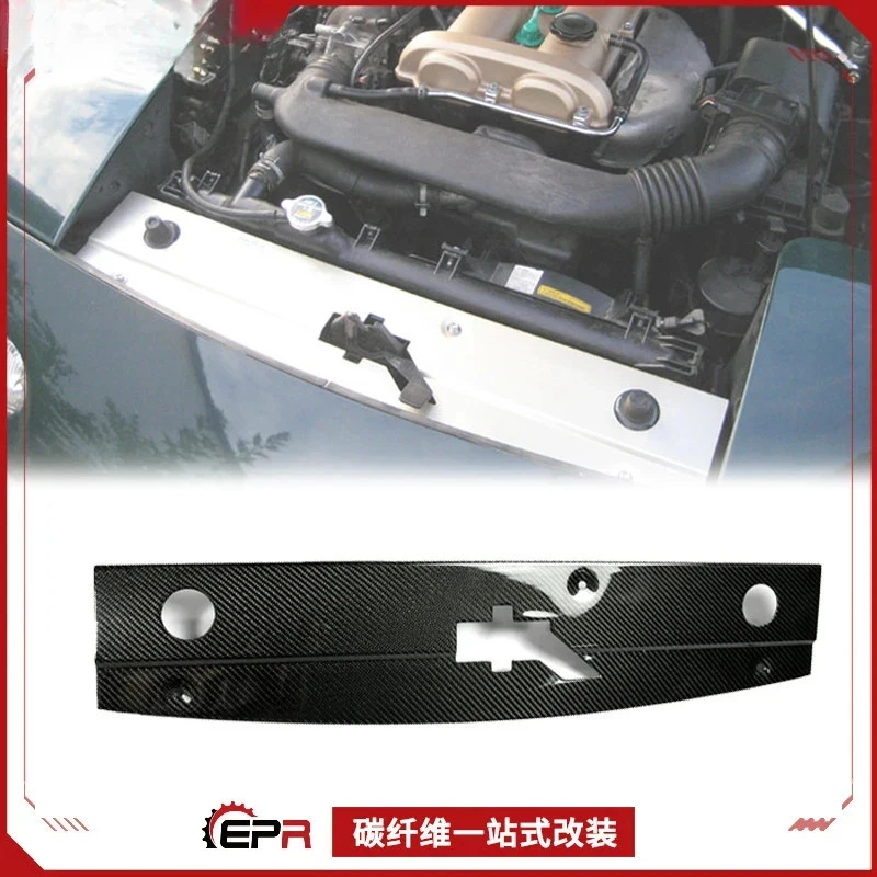 Suitable Miata MX-5 NA (1990-1997) Carbon Fiber Front Bumper Radiator Cooling Fin & Thermal Baffle
