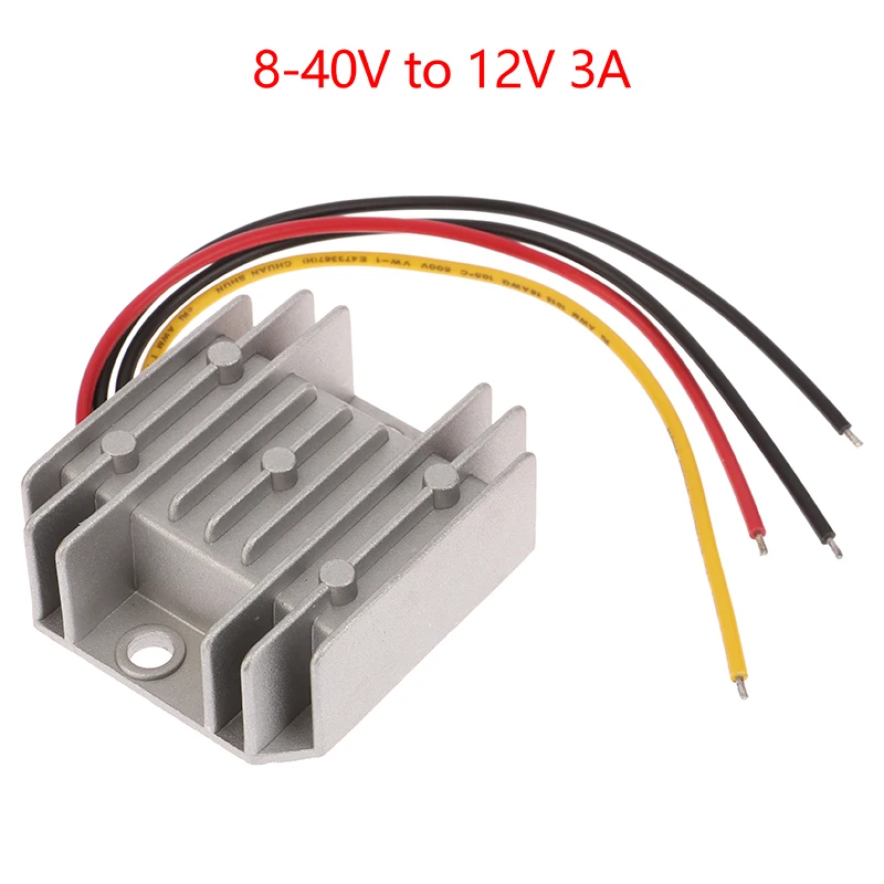 

8V-40V To 12V 3A 36W Stabilizer Transformer DC Converter Regulator Step Up Down Boost Buck Module Power Supply For LED Car TV