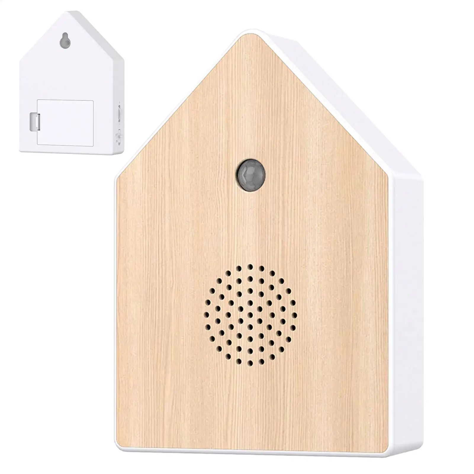 Bird Sound Machine Motion-Activated Singing Bird Box White Noise Device for Workplace Relaxation Home Decor Recreation Area